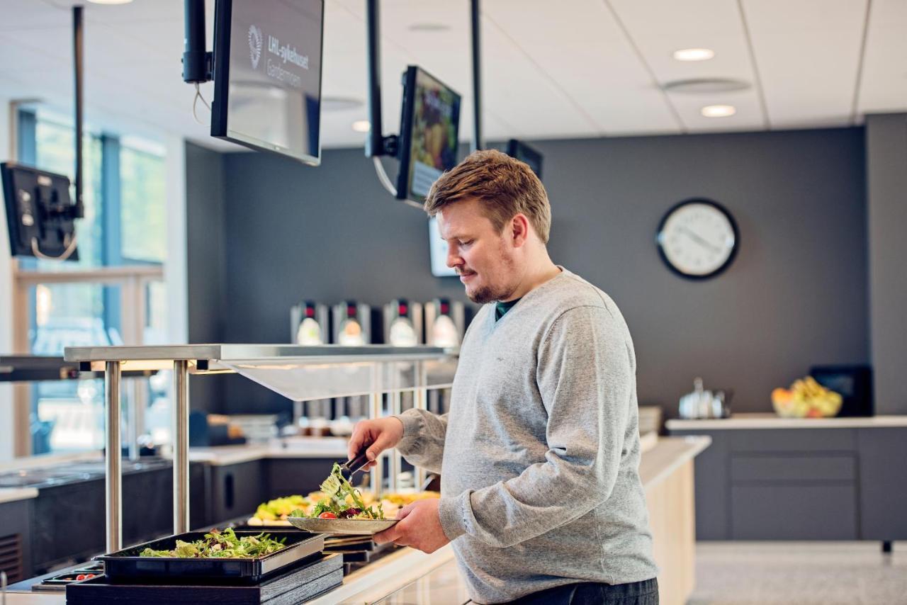 Cathinka Guldbergs Hotell Gardermoen Jessheim Bagian luar foto