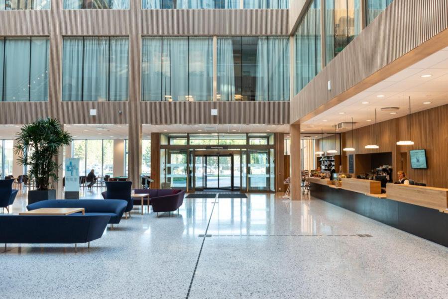 Cathinka Guldbergs Hotell Gardermoen Jessheim Bagian luar foto