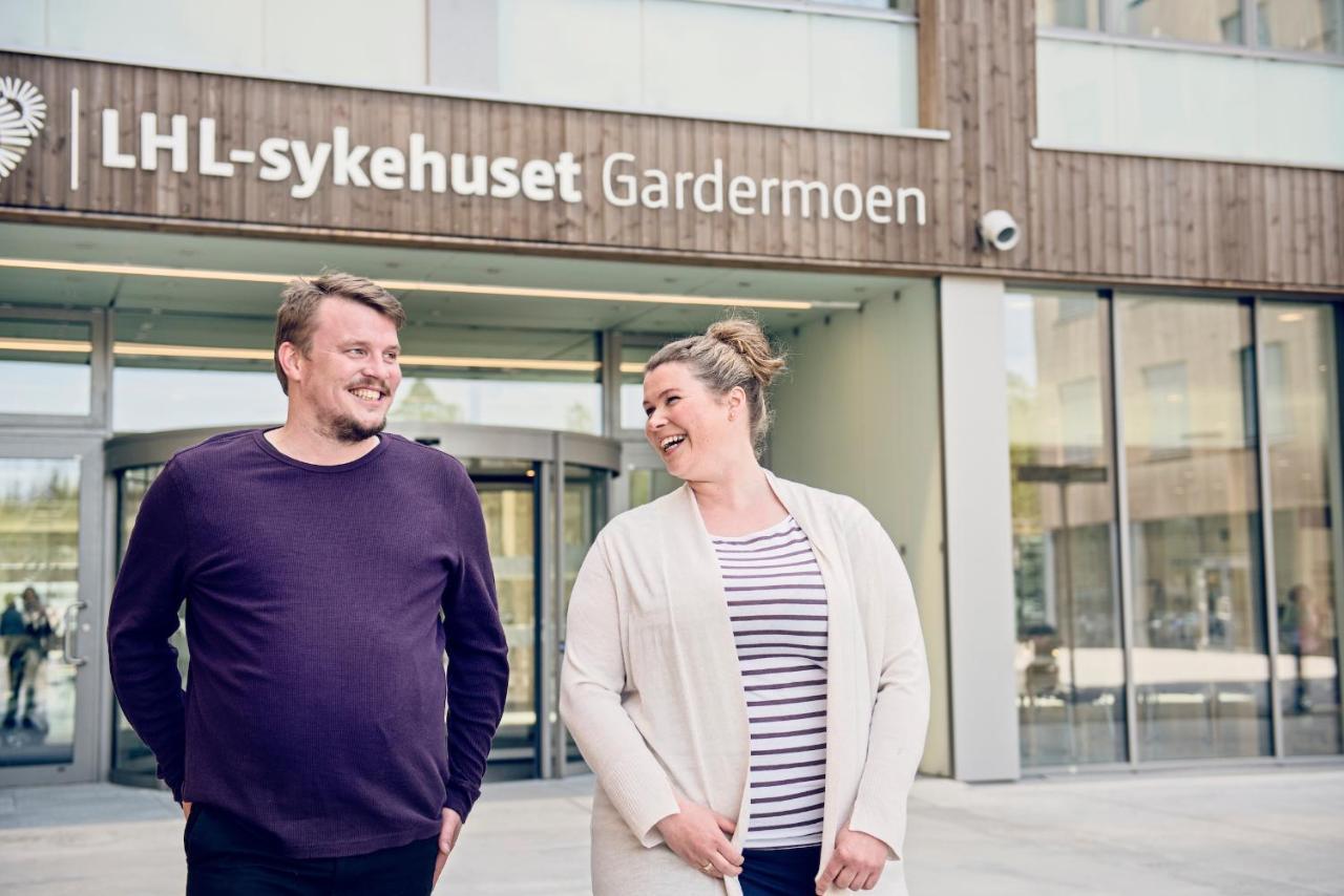 Cathinka Guldbergs Hotell Gardermoen Jessheim Bagian luar foto